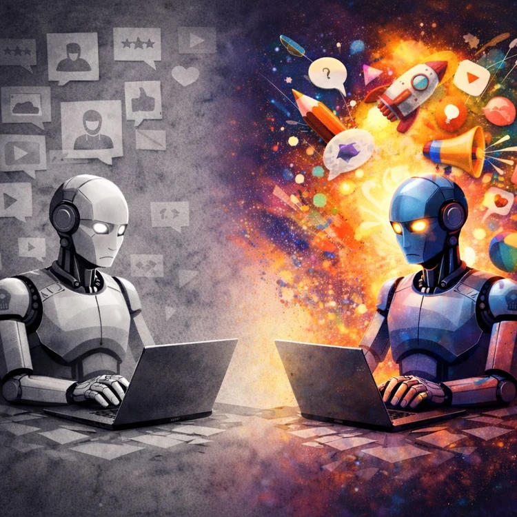 L'AI non renderà i tuoi contenuti standard. La mancanza di identità sì.