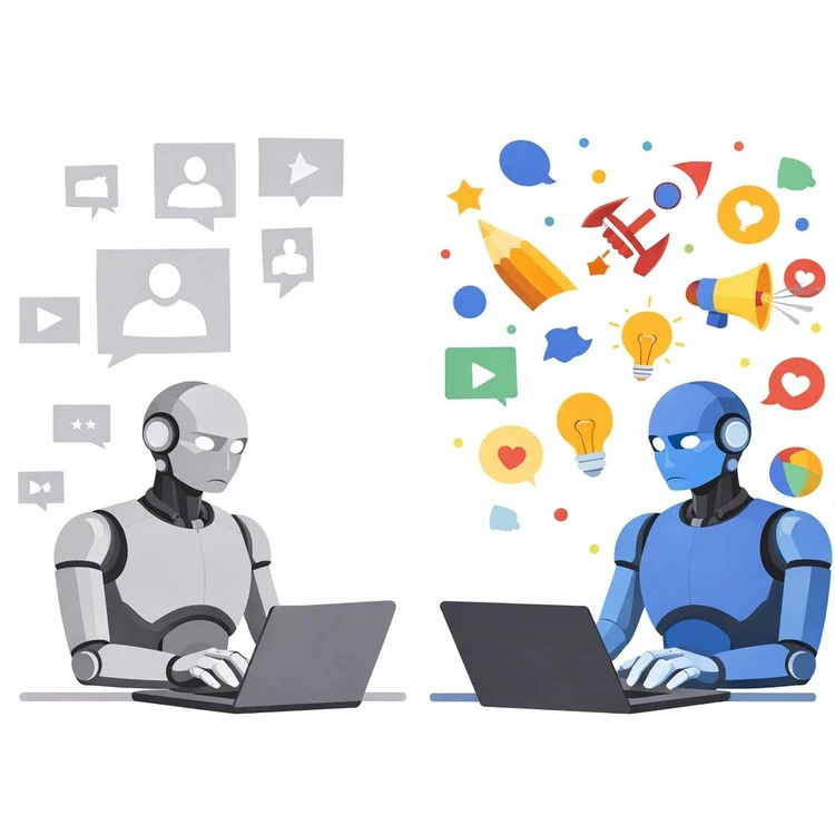 L'AI non renderà i tuoi contenuti standard