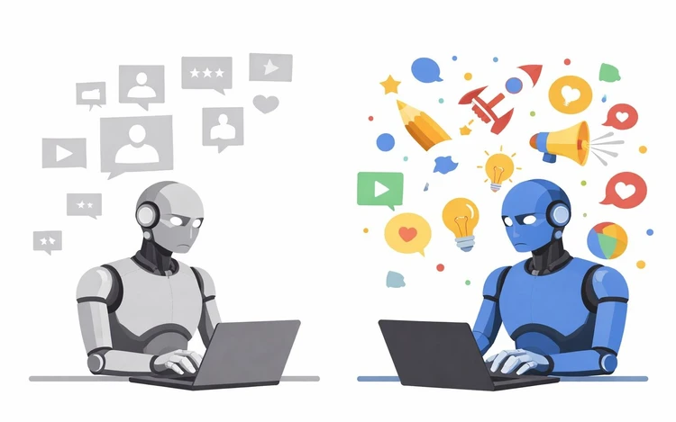 L'AI non renderà i tuoi contenuti standard